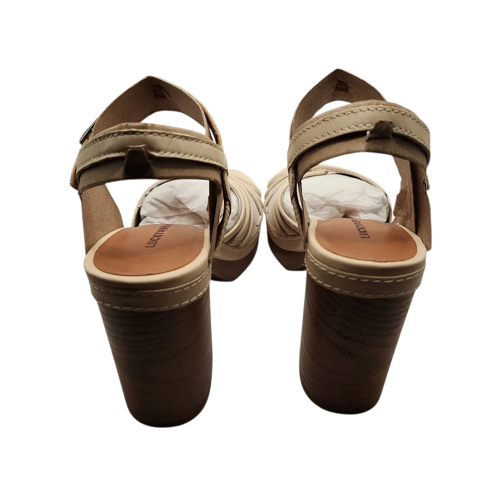 Lucky Brand Ismene Platform Heel New In‎ Box Size 5.5